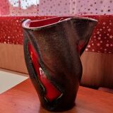 Corolla vase signed