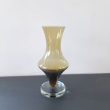 Vintage smoked vase