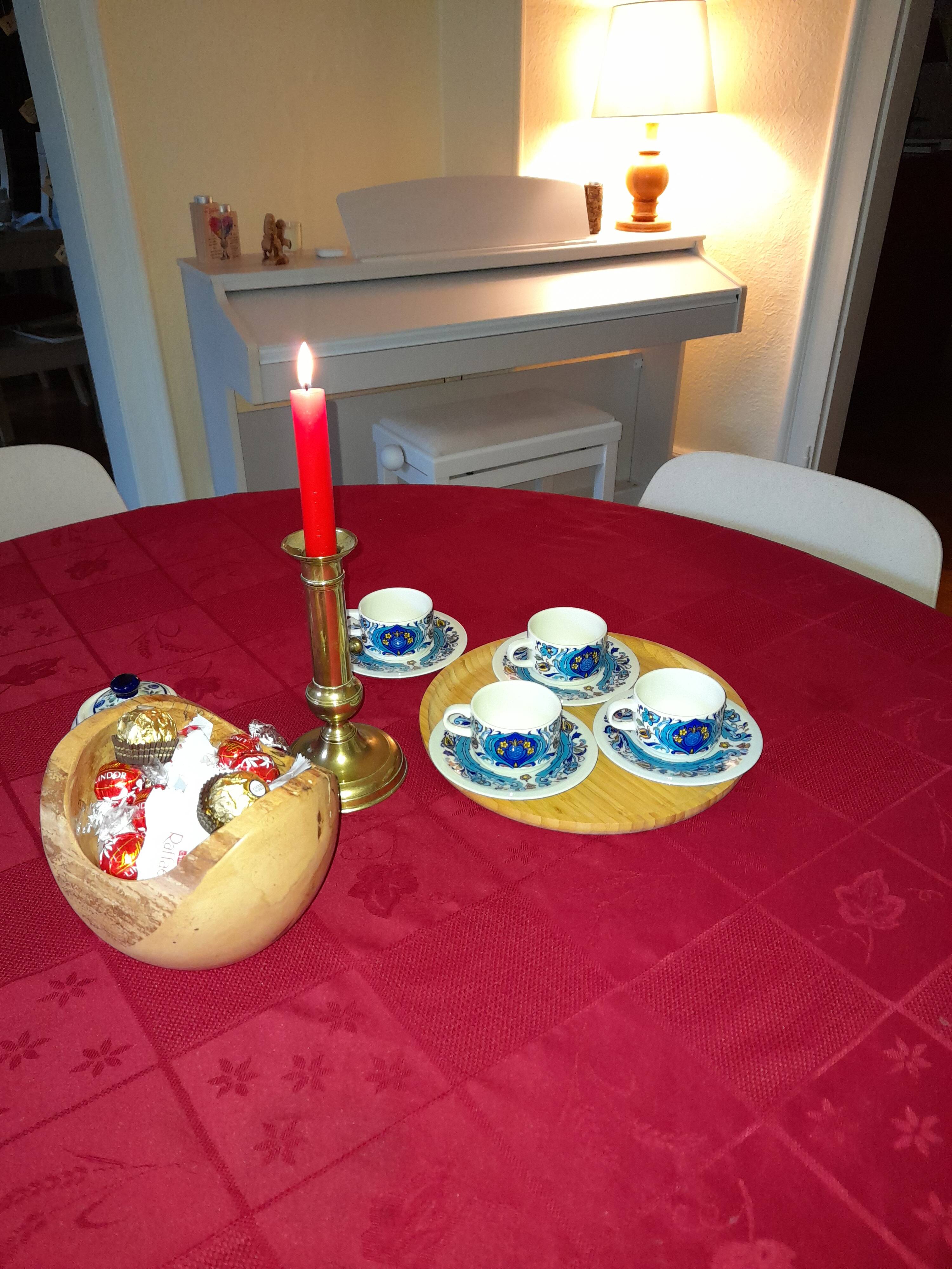 Set of coffee cups with saucers Villeroy and Boch Izmir Vitro-Porcelain