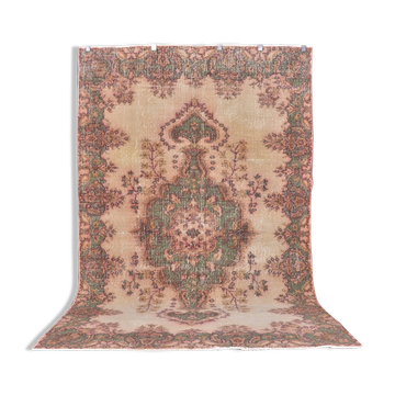 Tapis en laine anatolienne Oushak sku c89