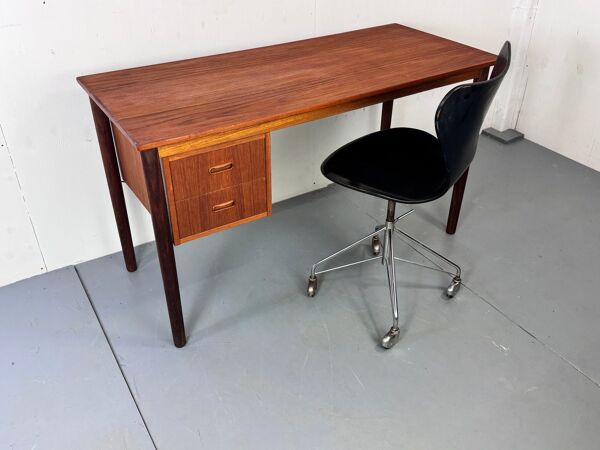 Chaise de bureau pivotante vintage 3117 par Arne Jacobsen pour Fritz Hansen, 1955