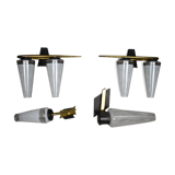 Set of 4 sconces 50