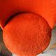 Set of 2 orange moumoute chairs