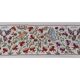 Hand knotted rug, vintage turkish rug 51x187 cm