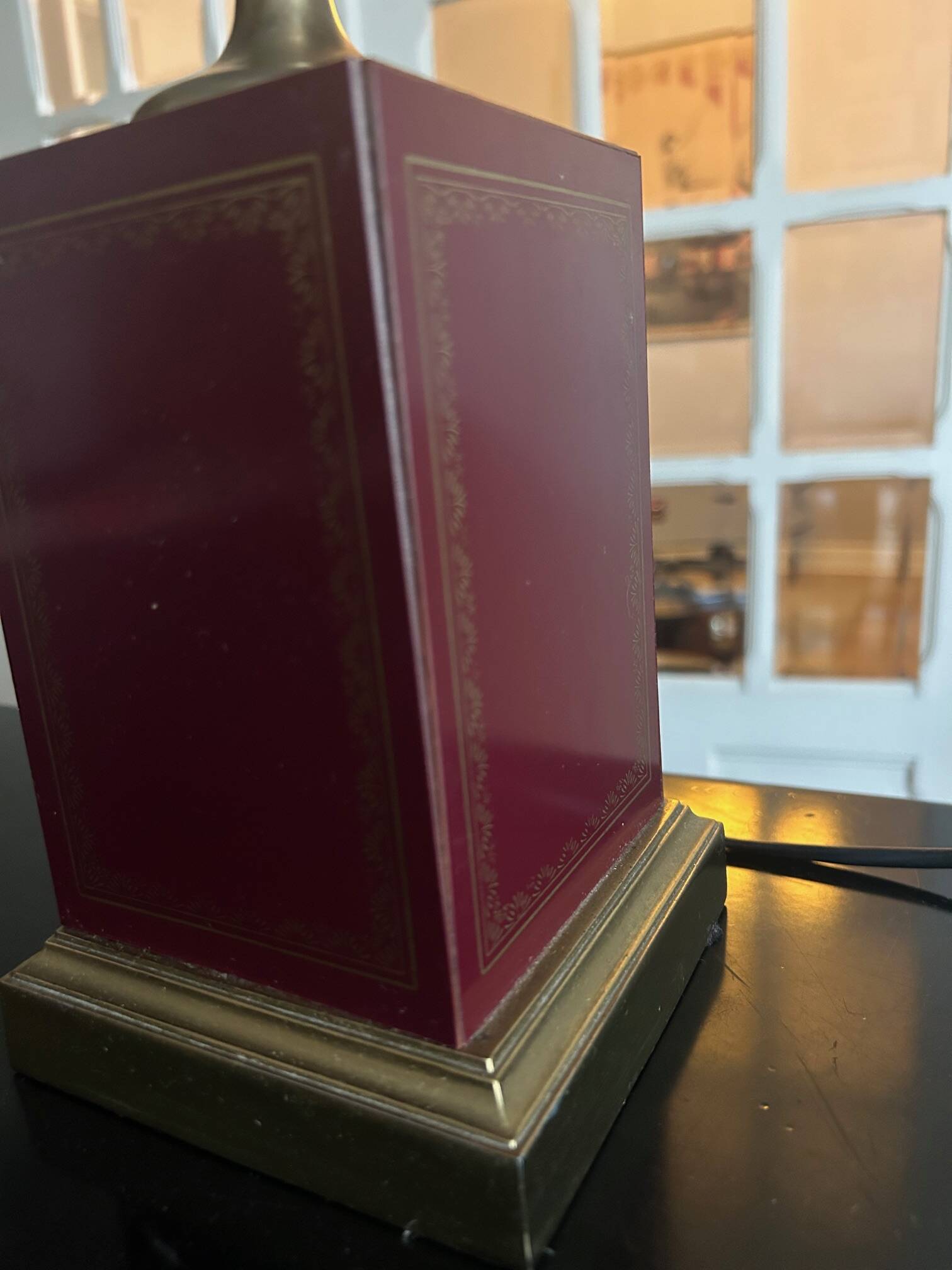 paire de lampes années 70