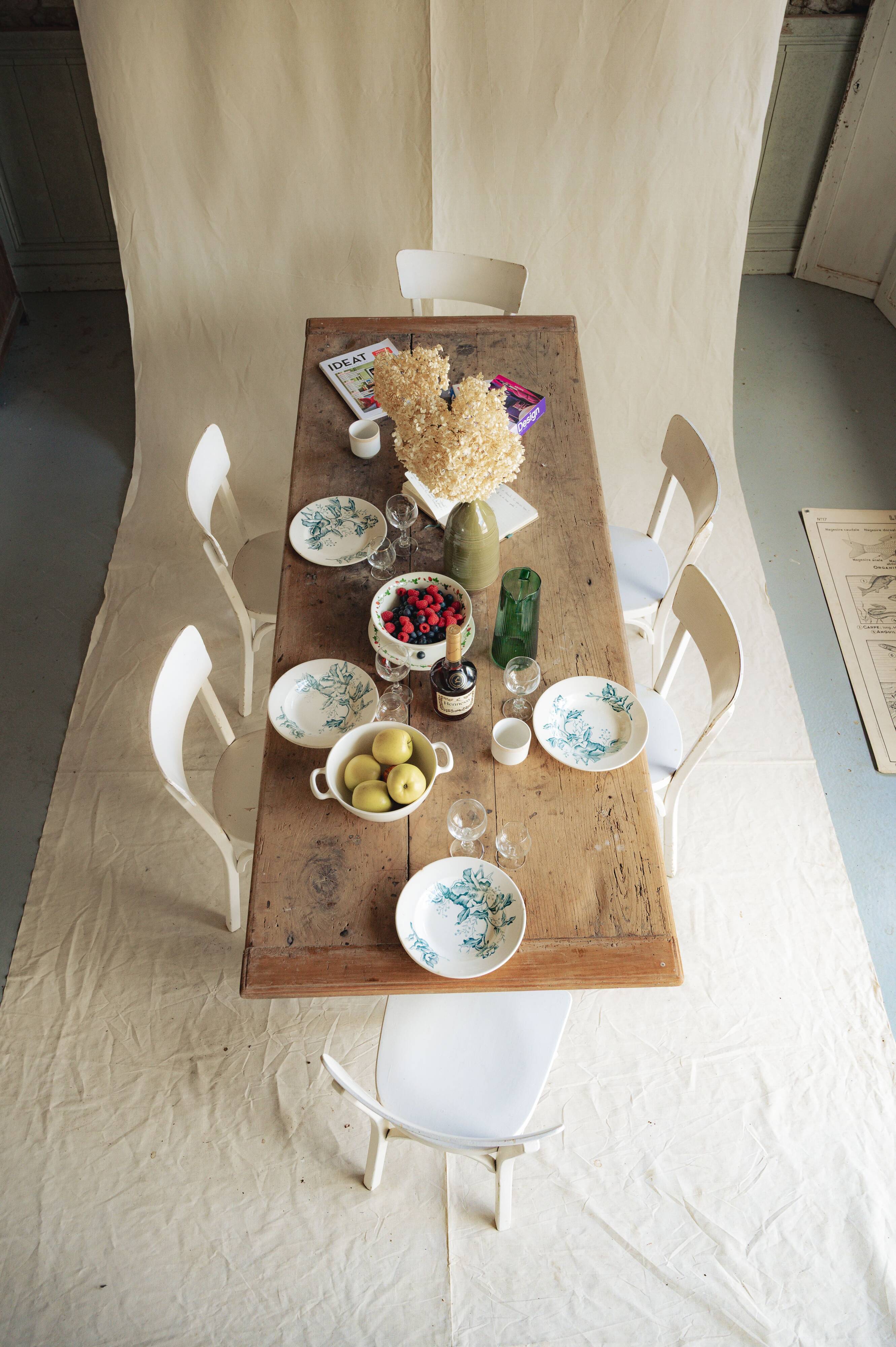 6 Baumann bistro chairs n°54