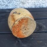 Antique Stoneware Bottle from Puisaye, France, 19th Century