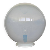 Grande lampe de table en verre artistique du milieu du siècle, Tchécoslovaquie, années 1970.