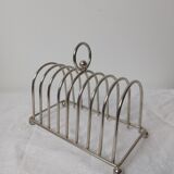 Silver metal toast door