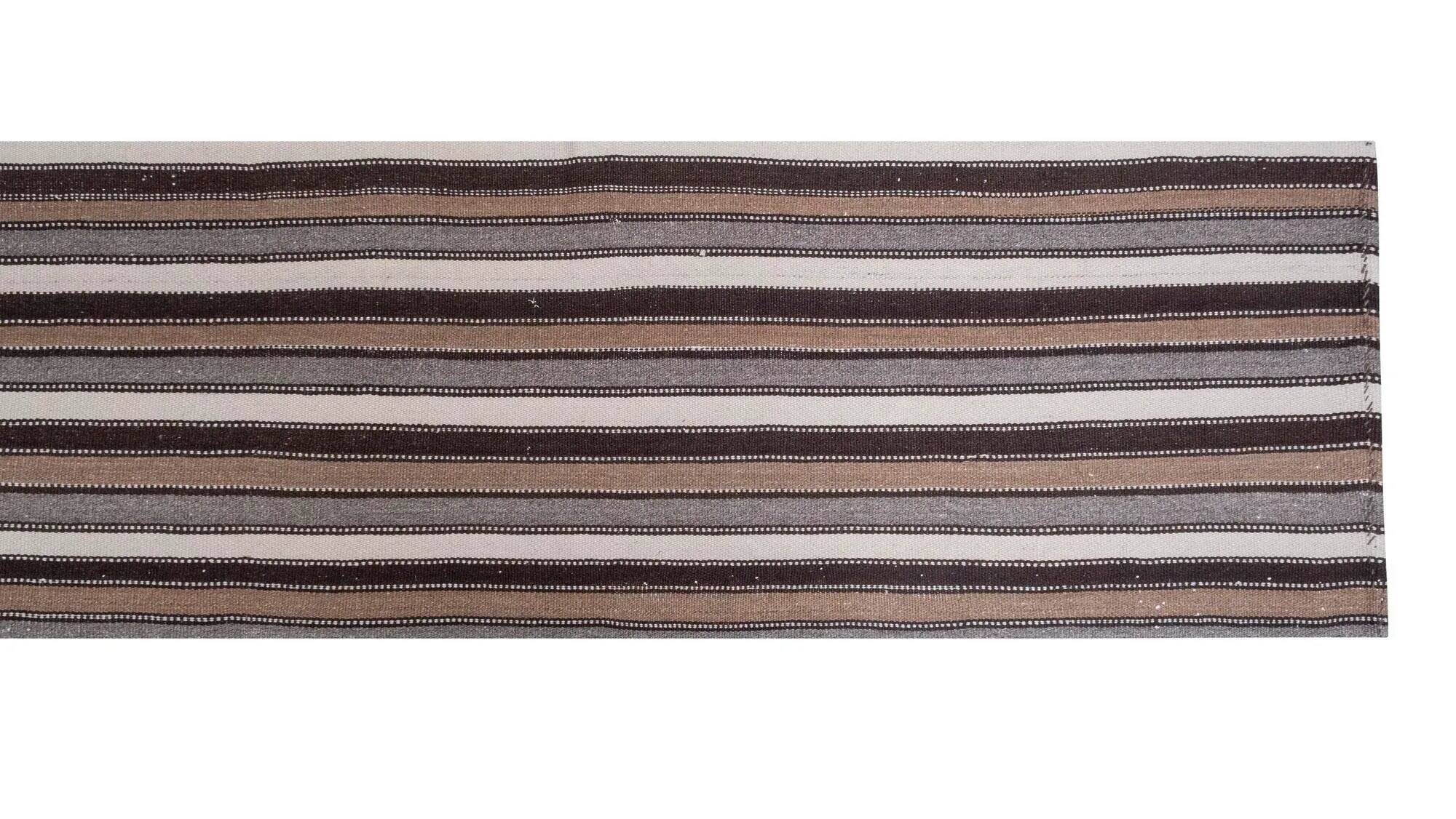 Vintage Turkish hallway rug 57x726 cm