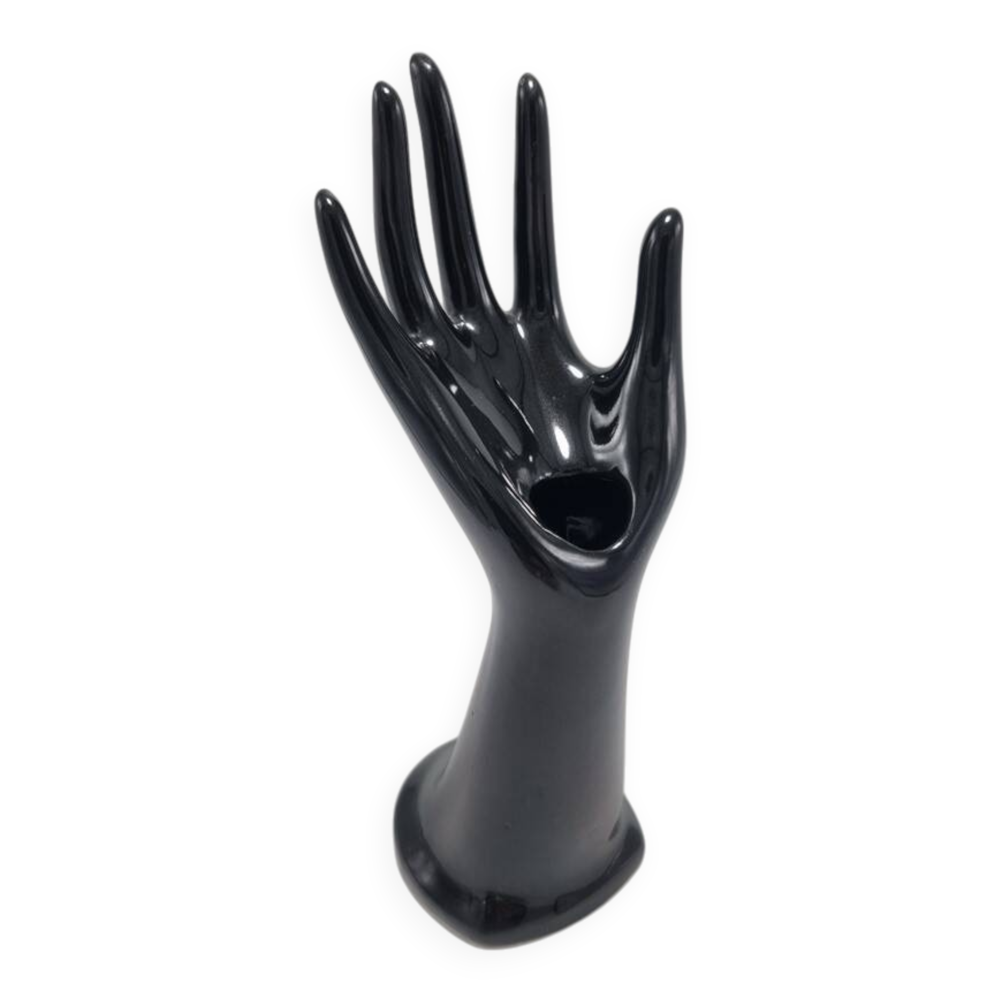 Hand-shaped ring holder