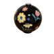 Vase à décor floral, années 50