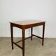 Minimalist Scandinavian teak desk from the 1960s, vintage.