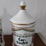 Paire de pots à pharmacie