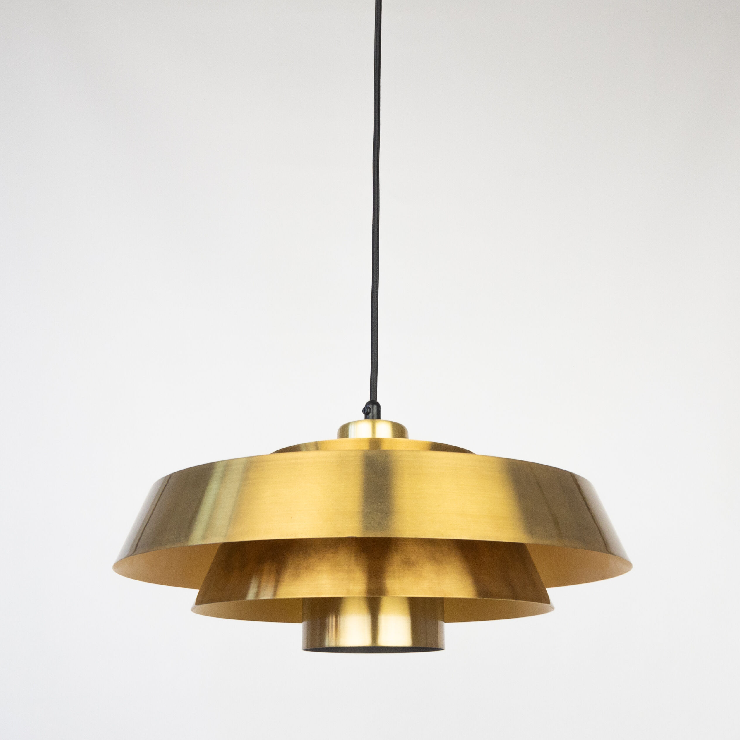 Danish vintage pendant lamp Nova by Jo Hammerborg, Fog og Morup, 1963