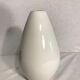 Former bavaria km white + drawing flowers 70s vintage porcelain vase