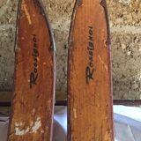 Vintage Rossignol ski pair