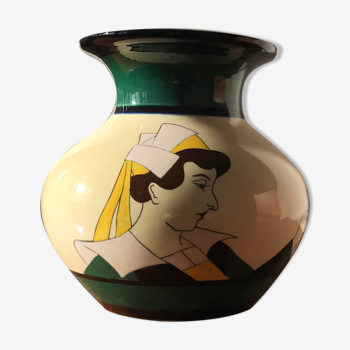 Vase boule HB Quimper