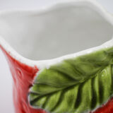 Pitcher slurry in the shape of a strawberry