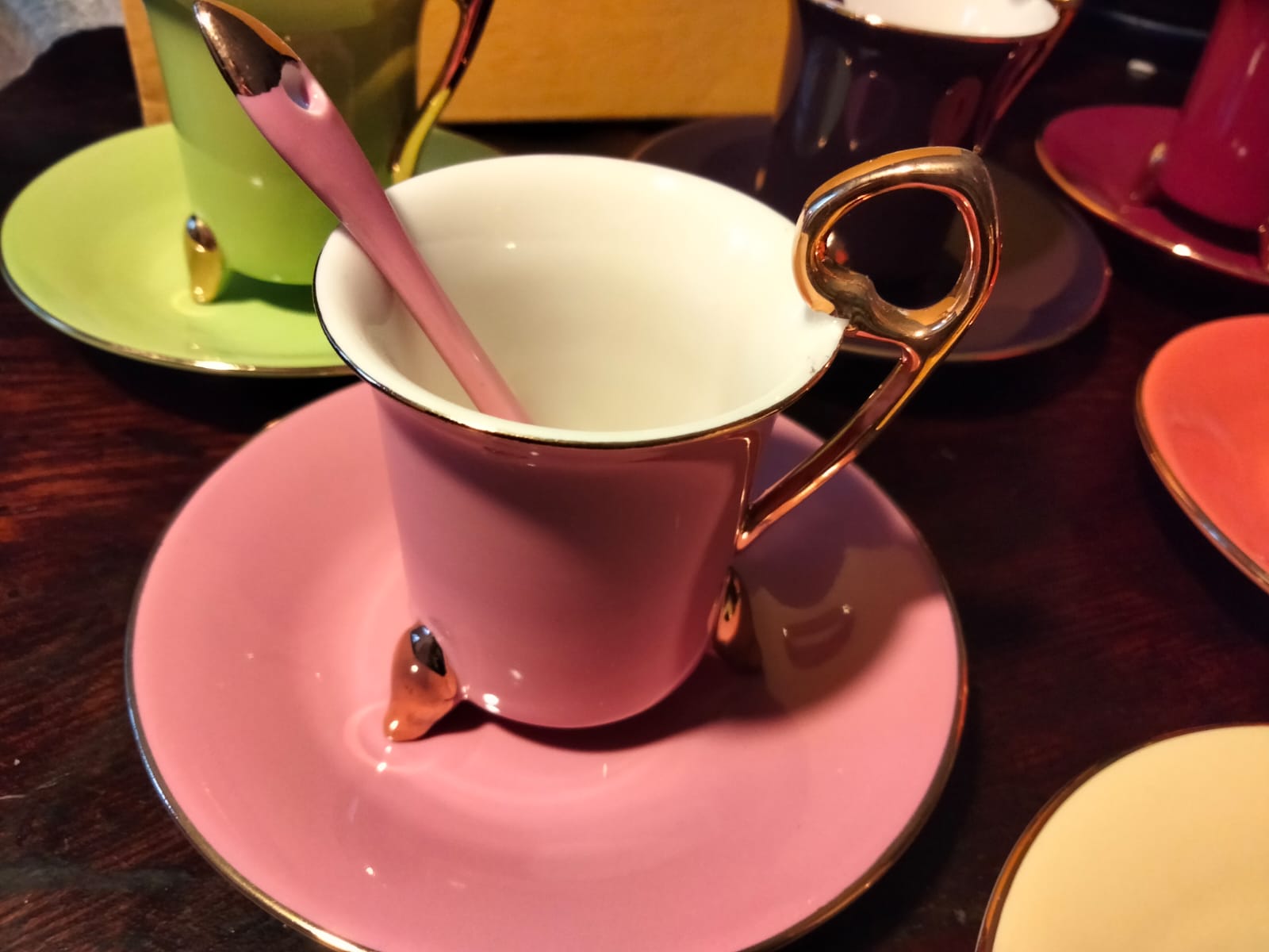 Porcelain coffee service