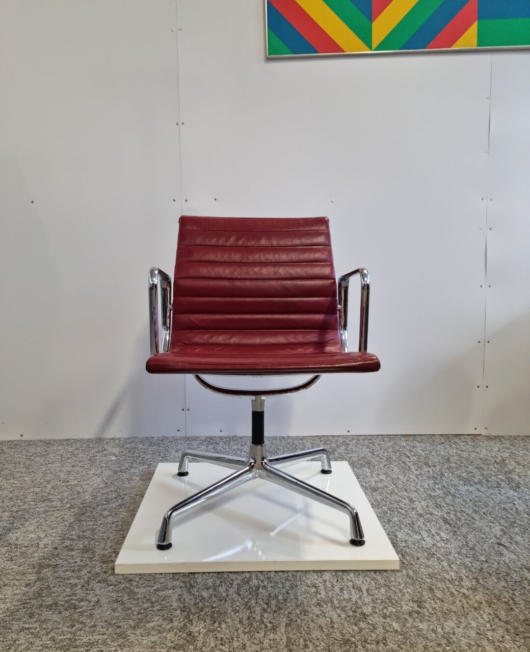 Vitra Charles Eames ea 108 full leather