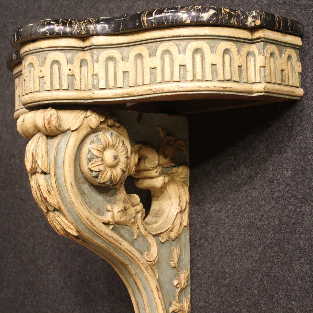 Pair of Venetian consoles from the 1950s