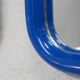 Pair of tubular steel mirrors, france, circa 1970