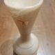 Pair of albatre vases