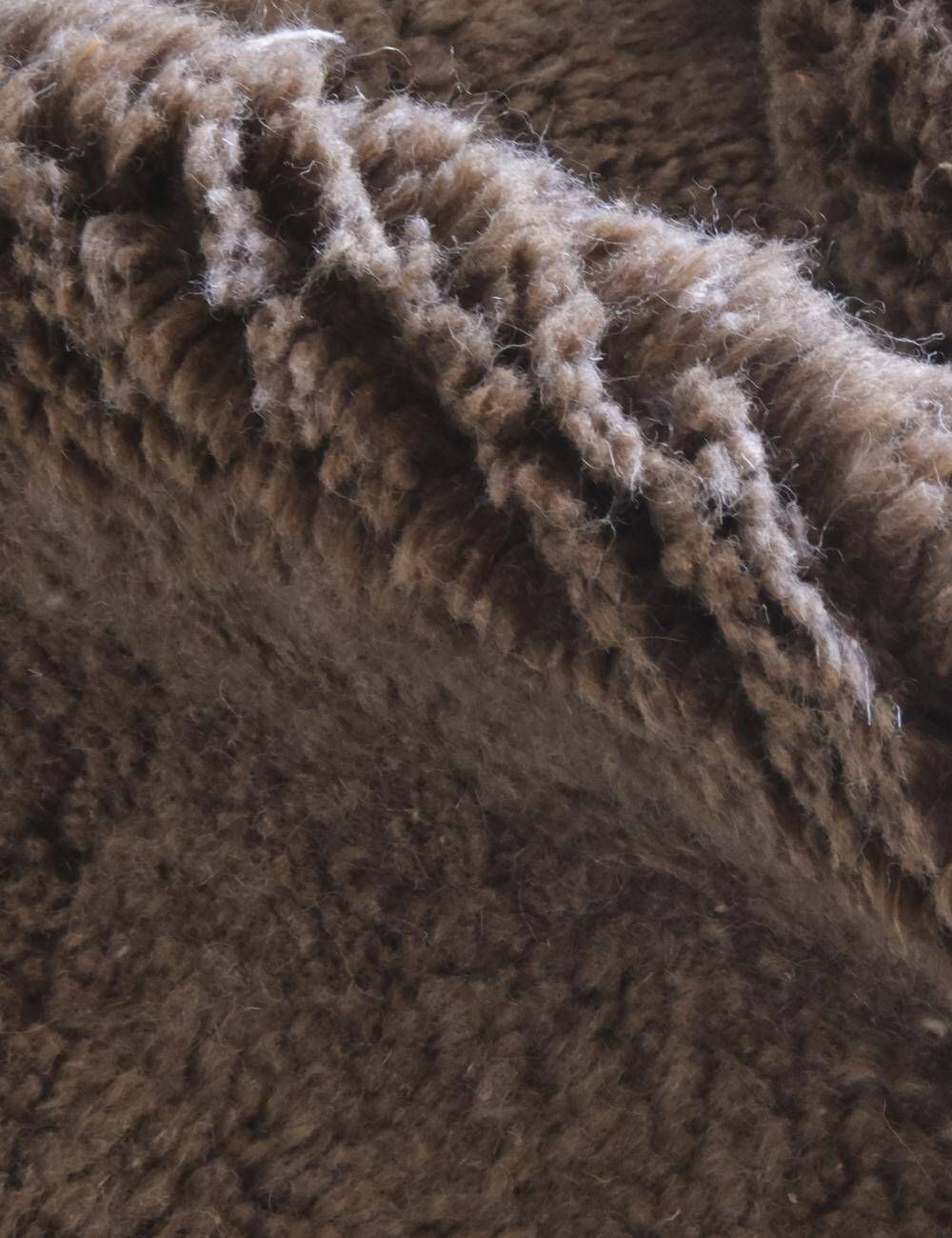 Taupe Beni Mrirt Rug - 250 x 167 cm