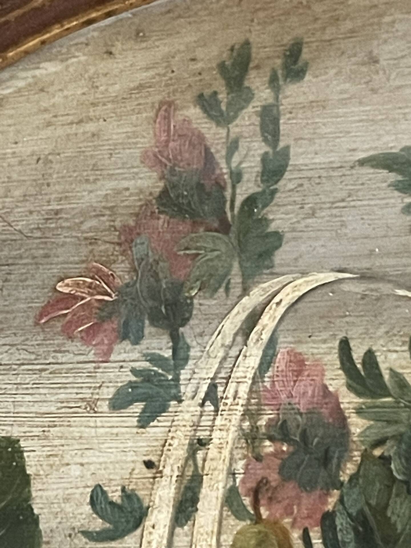 Paire de tableaux, natures mortes fruits et fleurs