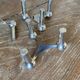 Series of 3 nagel s22 modular candlesticks with their original vintage box 1970