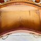 Commode style Louis XV en loupe d'orme et noyer