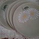 4 vintage Longchamp dinner plates