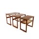 Vintage nesting tables, Johannes Andersen, Silkeborg ‘60