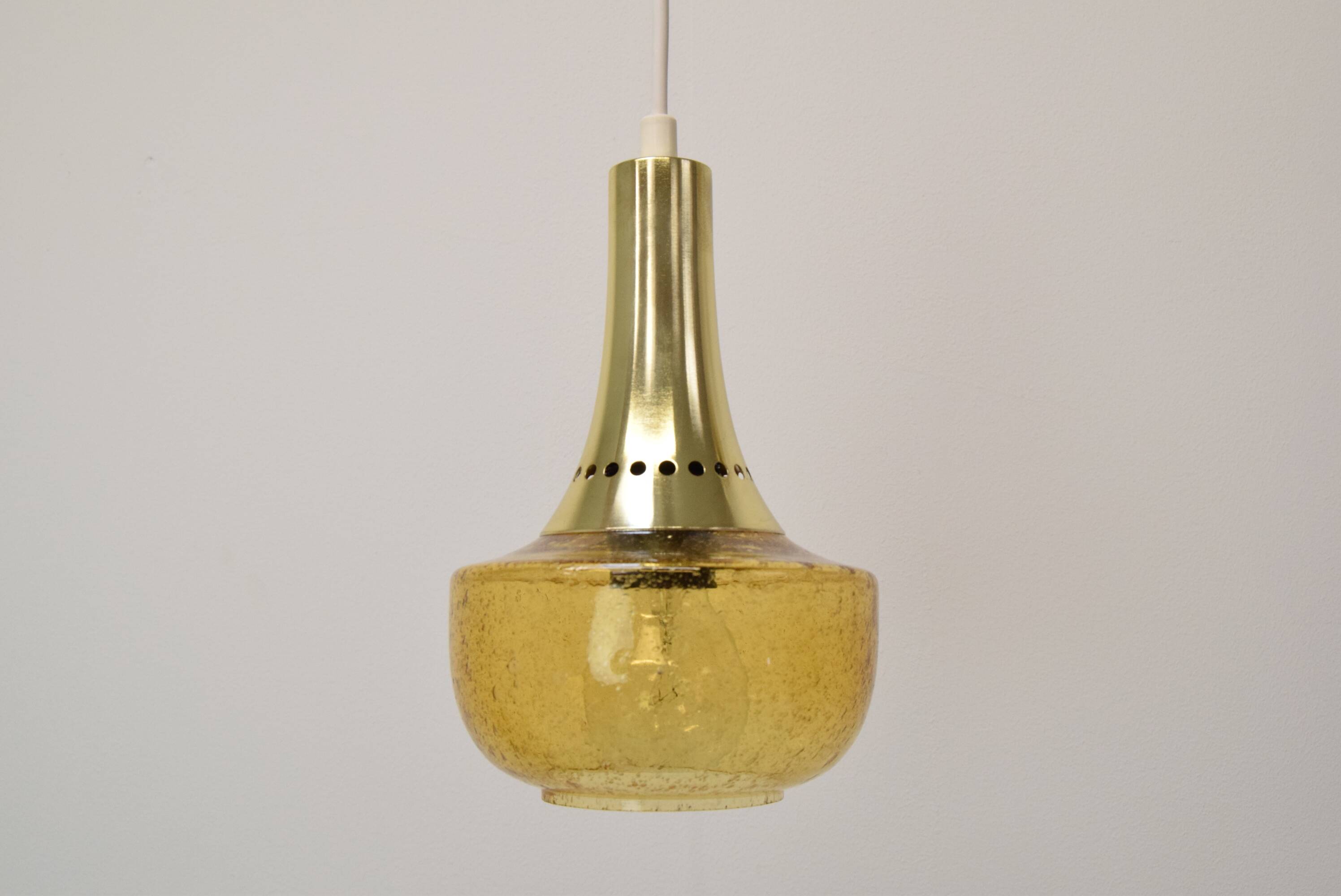 Pair of Mid-century Pendants, Czechoslovakia, 1960's.