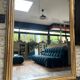 Antique Louis-Philippe mirror 200/150cm gold leaf and mercury glass