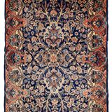Ancient Persian Carpet Kerman handmade 94cm