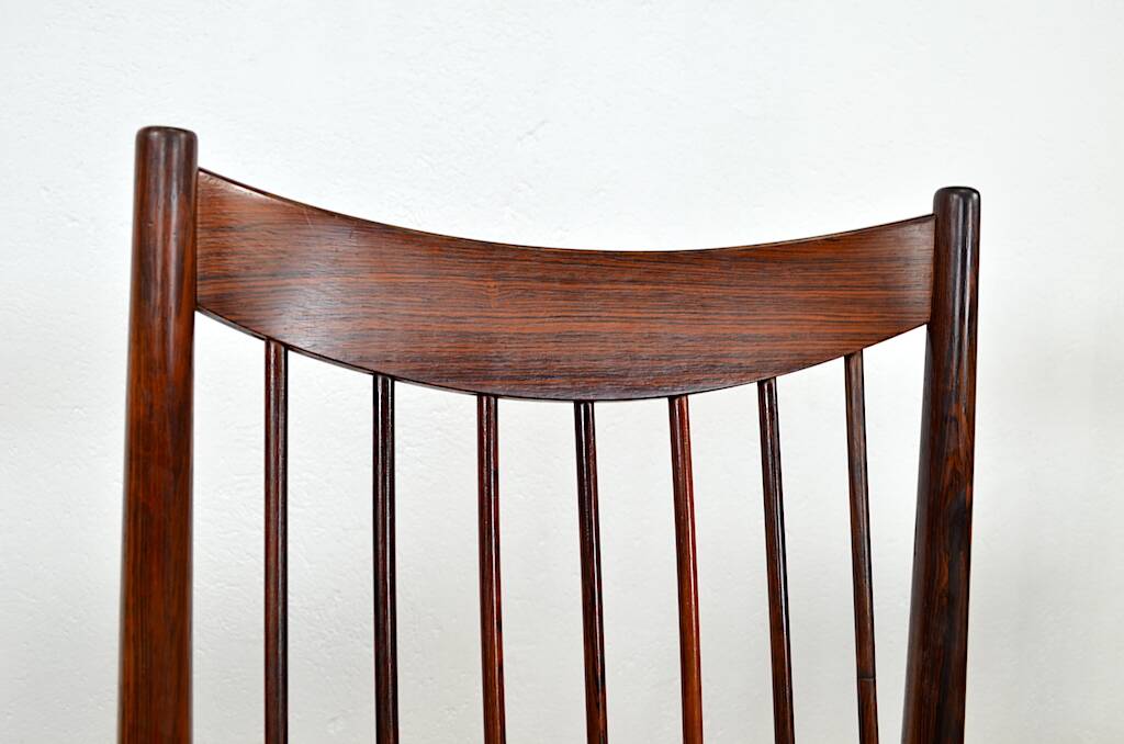 4 Danish Rosewood Chairs from Rio Arne Vodder 1960