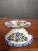Poljak candle holder from the 1950s-60s in enamelled sheet metal.