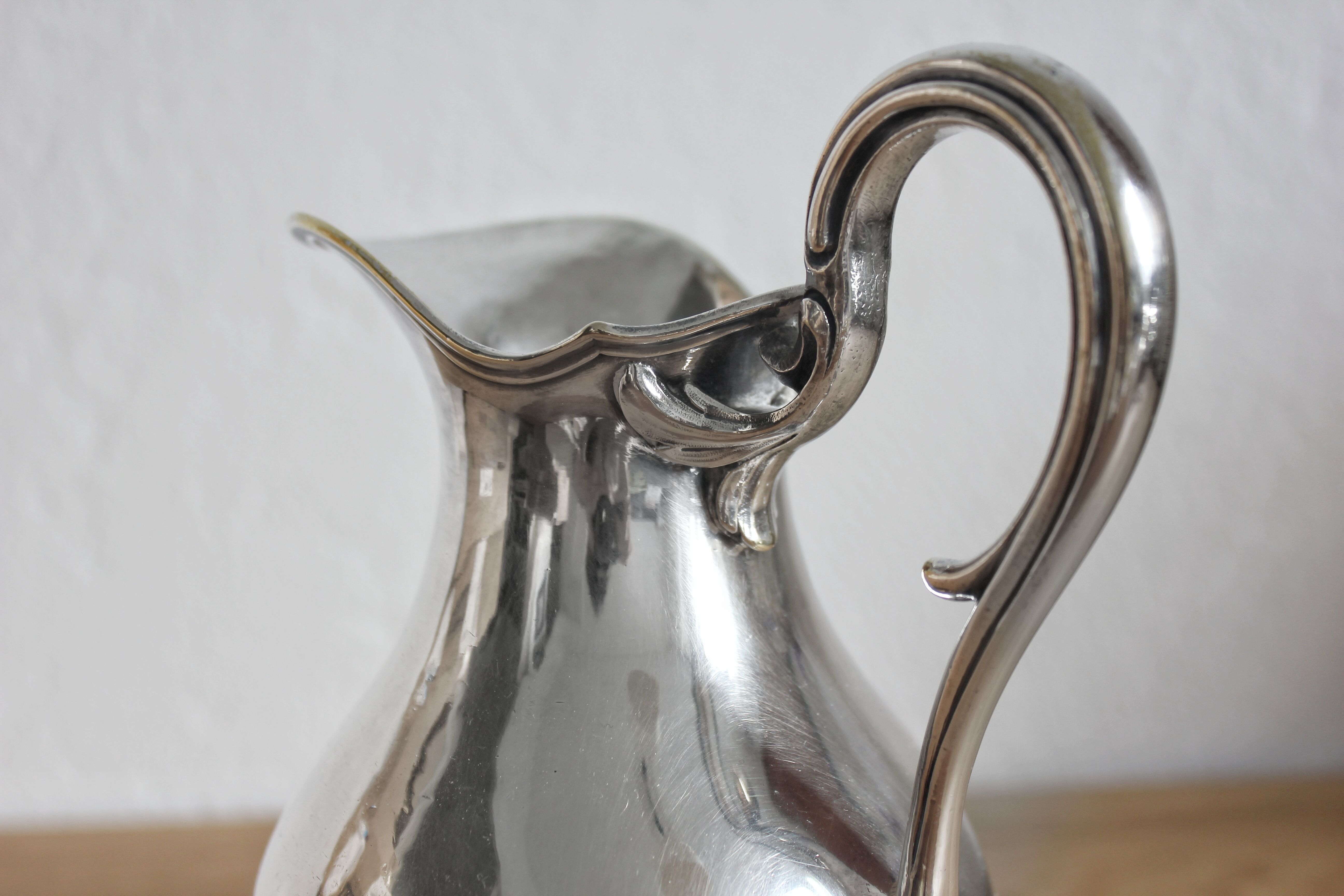 Christofle silver-plated milk jug