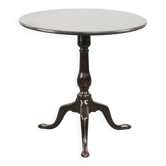 Table antique anglaise à plateau basculant pratique du XVIIIe siècle