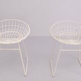 Pastoe KM05 wire stool Cees Braakman 1950s Holland