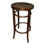 Thonet style cane stool