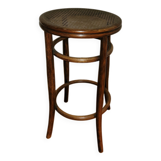 Thonet style cane stool