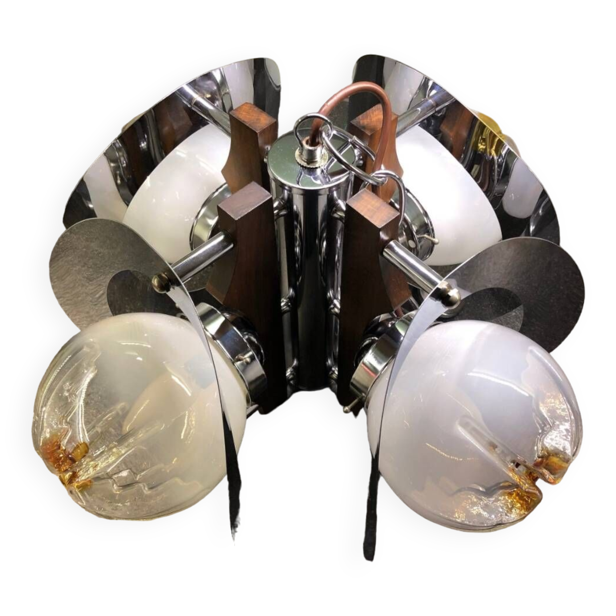Mazzega Murano Glass Chandelier