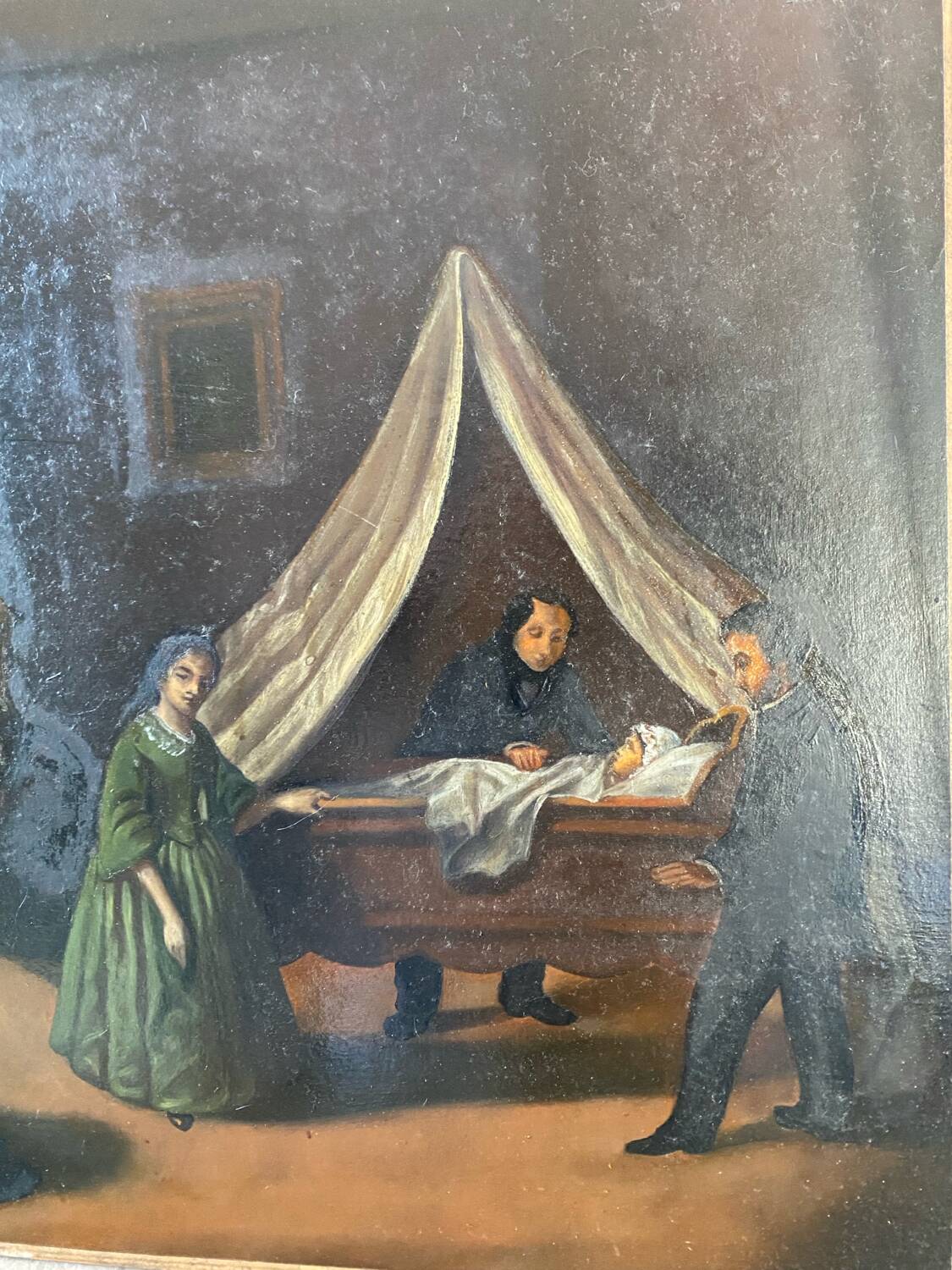 Ex-voto on wood, 20th century