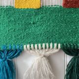 Vintage mexican decorative tapestry
