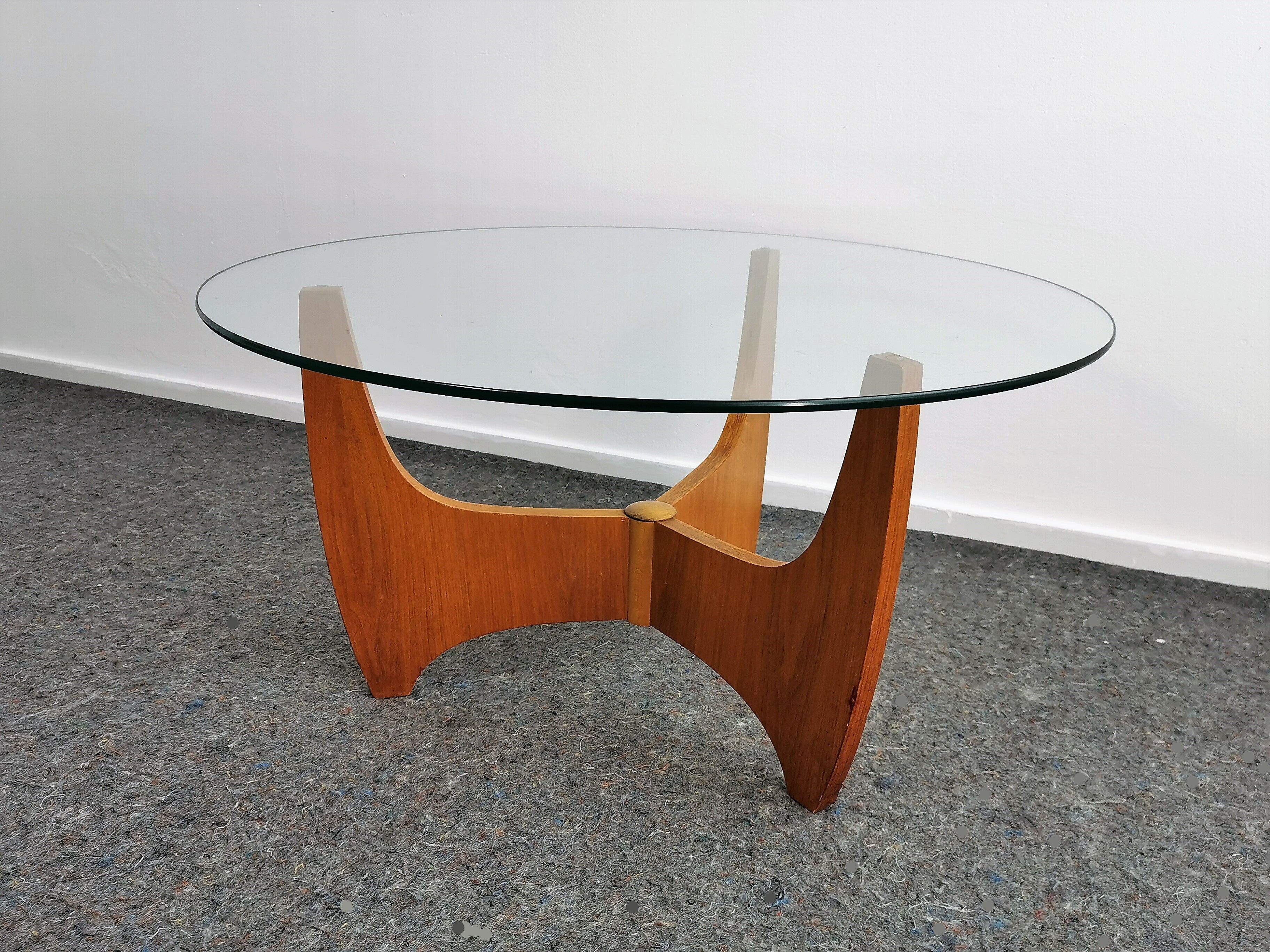 Teak Veneer Coffee Table 1960's