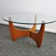 Table à café teak Veneer 1960