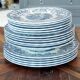 Tonquin Plate Set by Myott – 17 Piece Vintage Earthenware